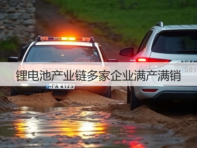 锂电池产业链多家企业满产满销