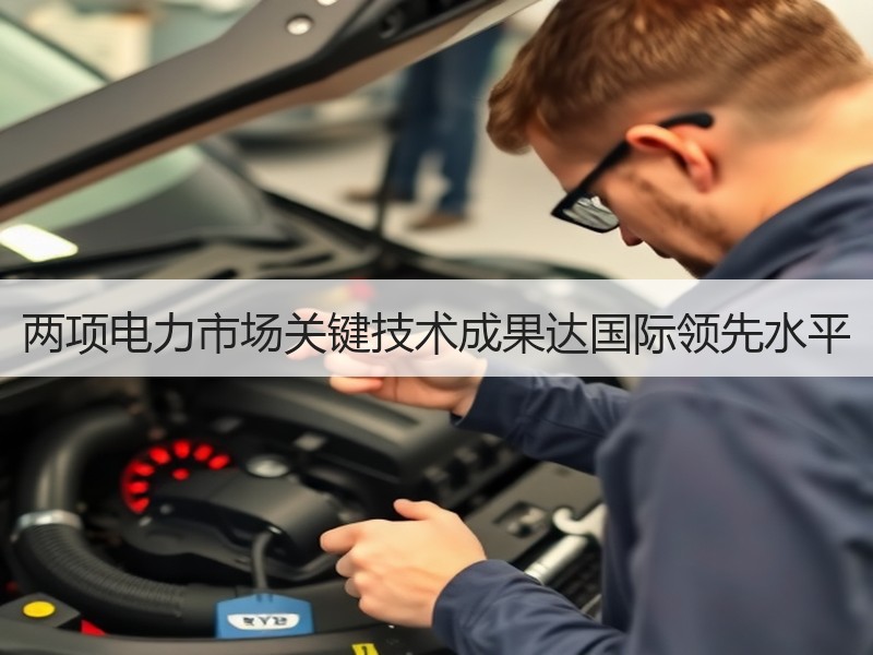 两项电力市场关键技术成果达国际领先水平