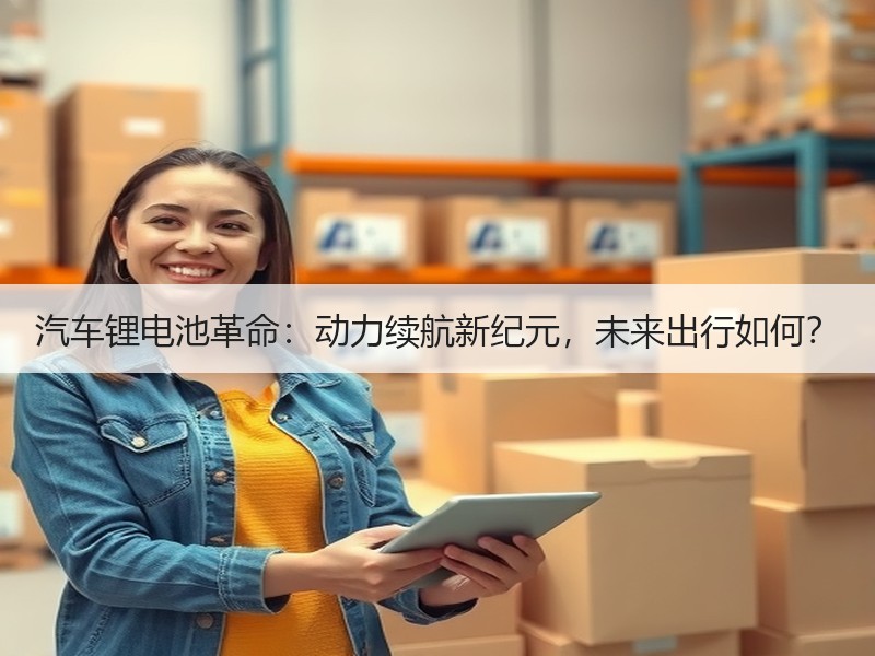 汽车锂电池革命：动力续航新纪元，未来出行