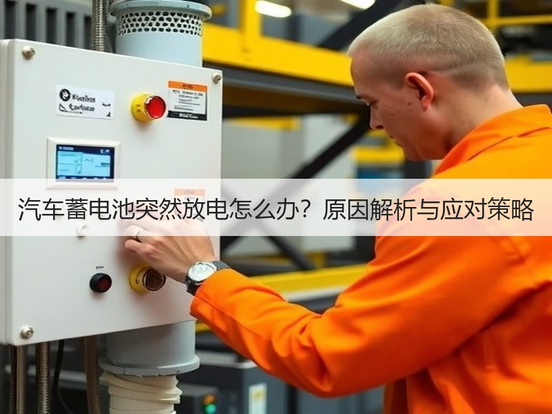 汽车蓄电池突然放电怎么办？原因解析与应对