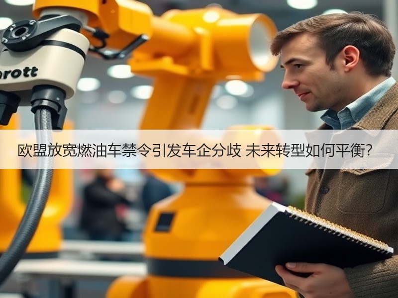欧盟放宽燃油车禁令引发车企分歧 未来转型