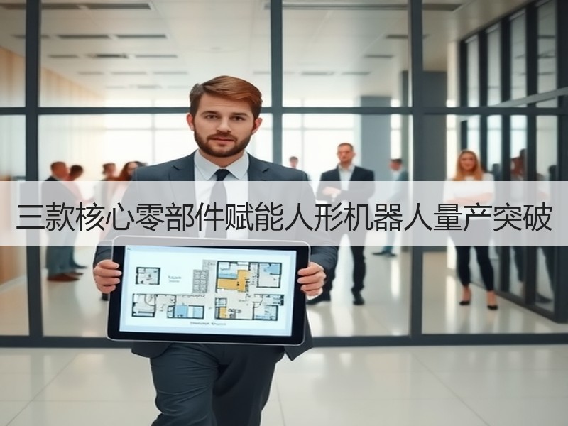 三款核心零部件赋能人形机器人量产突破
