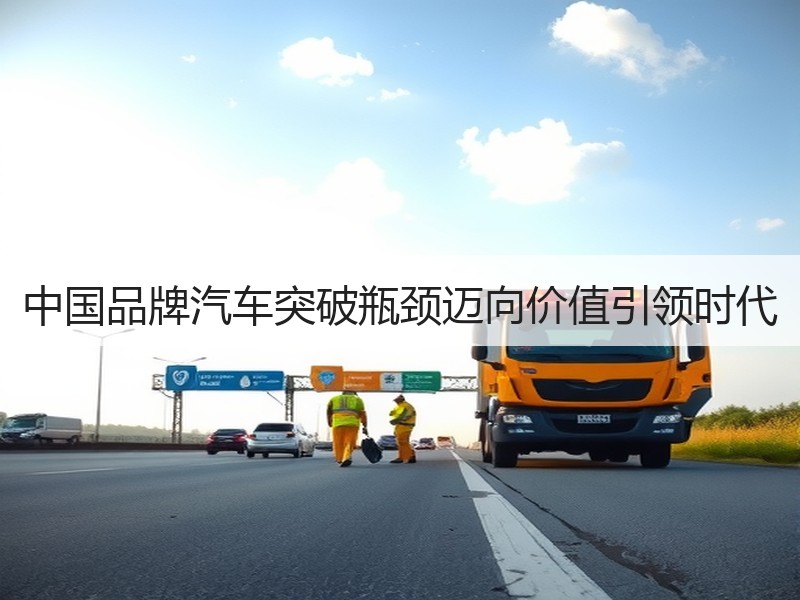 中国品牌汽车突破瓶颈迈向价值引领时代