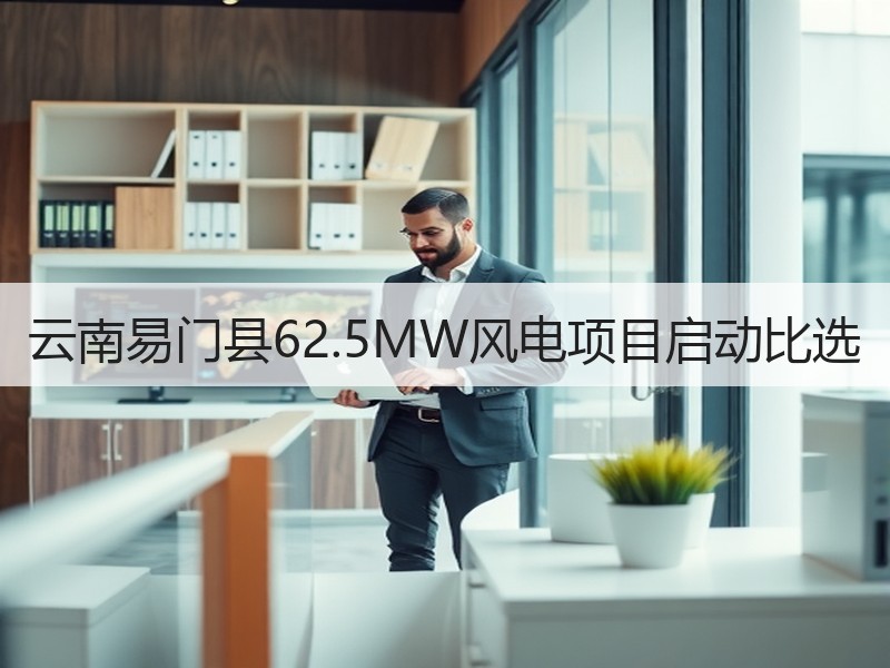 云南易门县62.5MW风电项目启动比选
