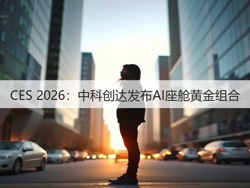 CES 2026：中科创达发布AI座舱黄