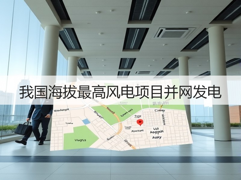 我国海拔最高风电项目并网发电