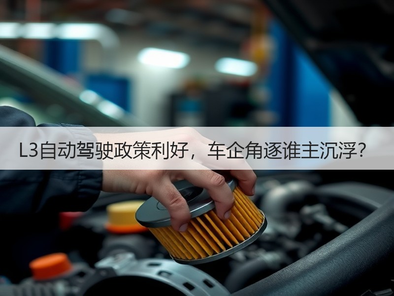 L3自动驾驶政策利好，车企角逐谁主沉浮？