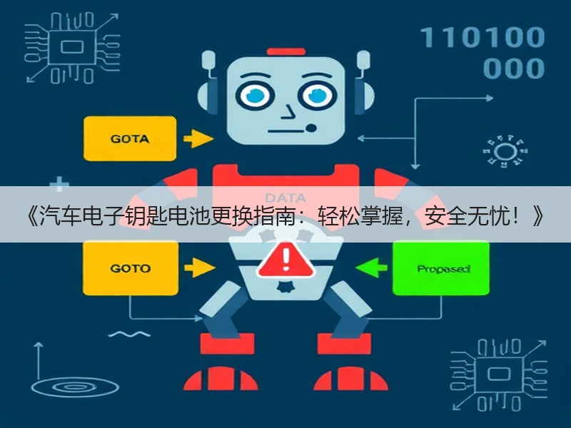 《汽车电子钥匙电池更换指南：轻松掌握，安