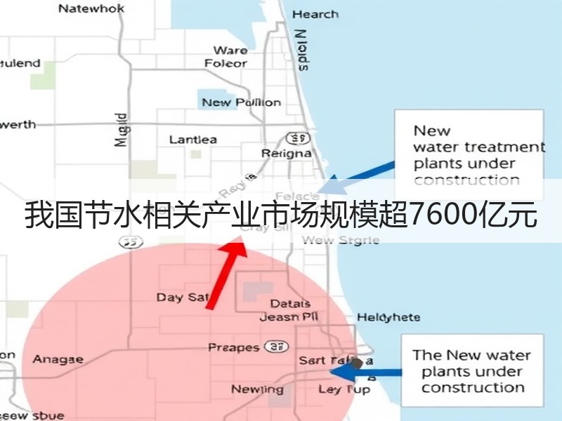 我国节水相关产业市场规模超7600亿元