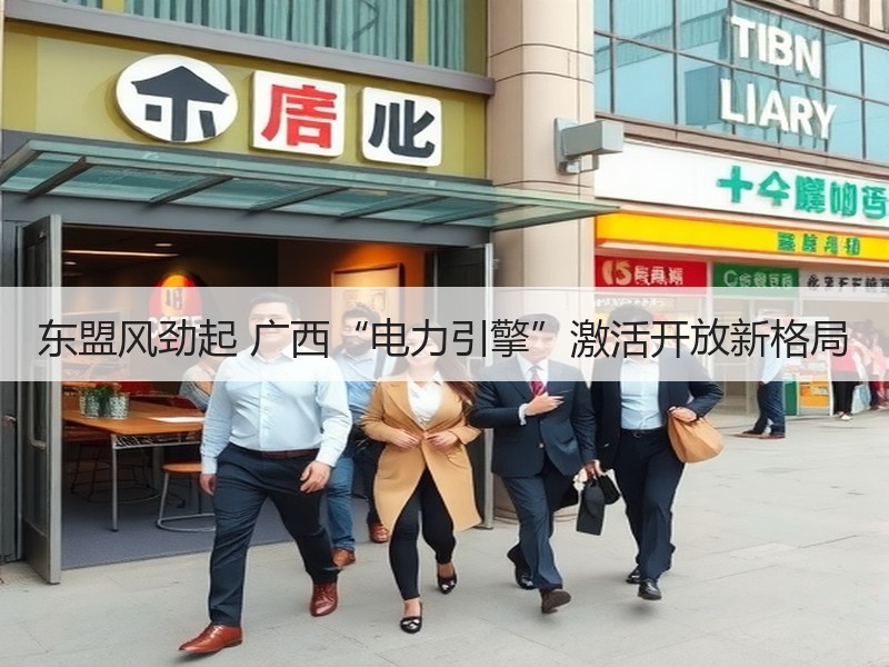 东盟风劲起 广西“电力引擎”激活开放新格