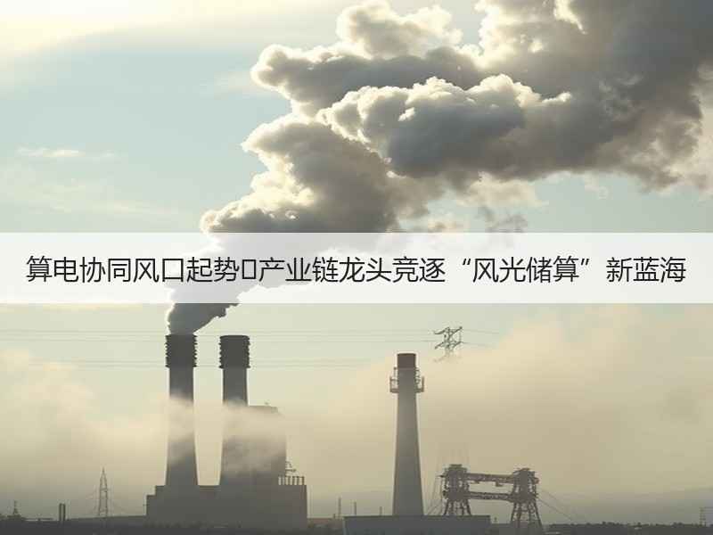 算电协同风口起势 产业链龙头竞逐“风光储