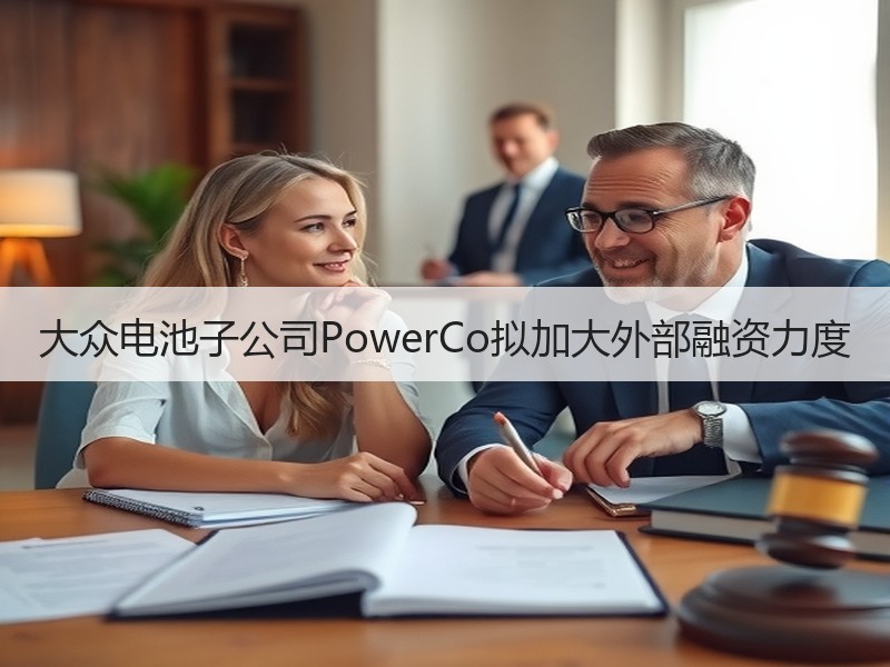 大众电池子公司PowerCo拟加大外部融