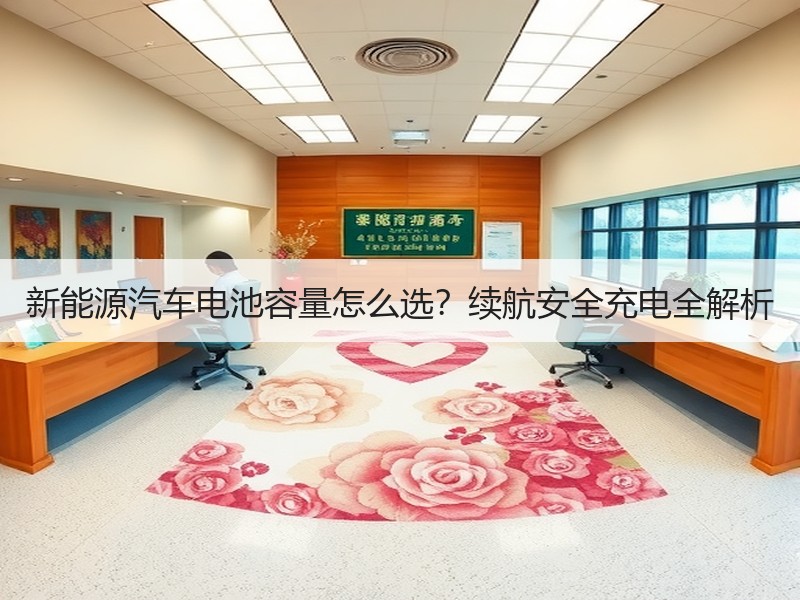 新能源汽车电池容量怎么选？续航安全充电全