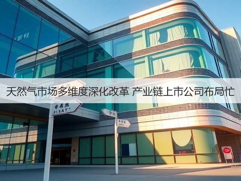 天然气市场多维度深化改革 产业链上市公司