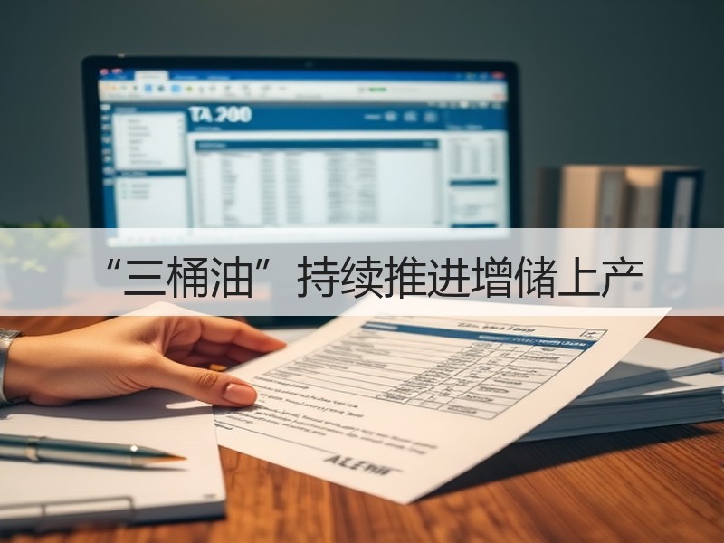 “三桶油”持续推进增储上产