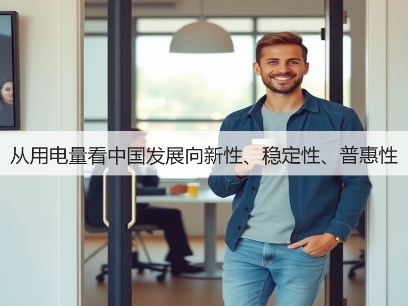 从用电量看中国发展向新性、稳定性、普惠性