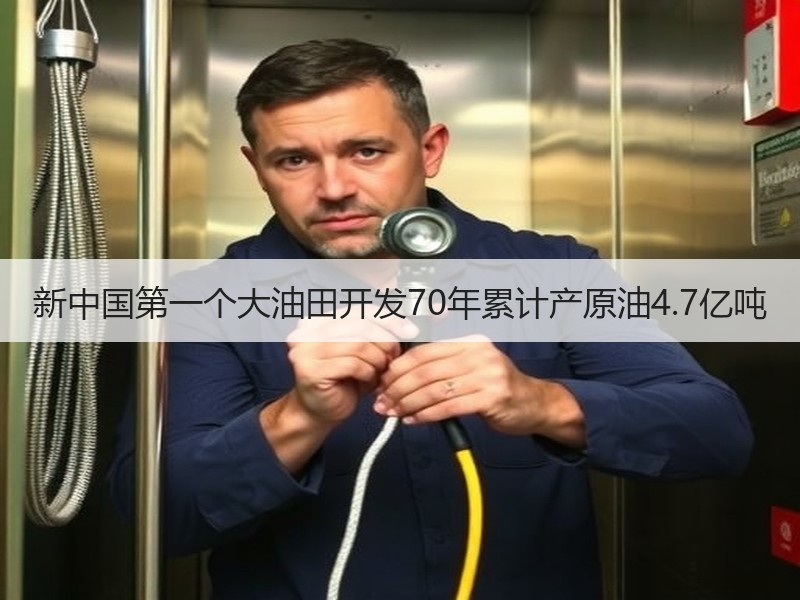 新中国第一个大油田开发70年累计产原油4