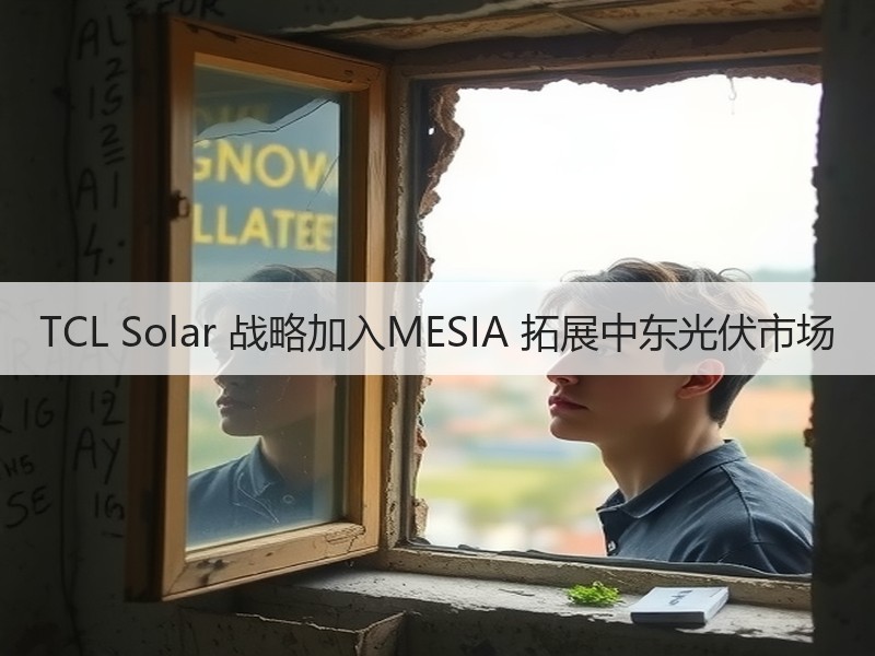 TCL Solar 战略加入MESIA 
