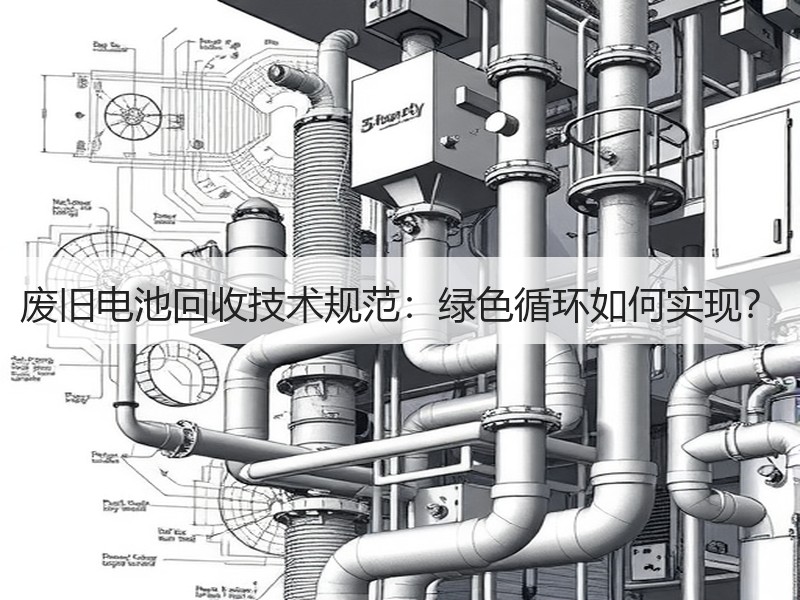 废旧电池回收技术规范：绿色循环如何实现？
