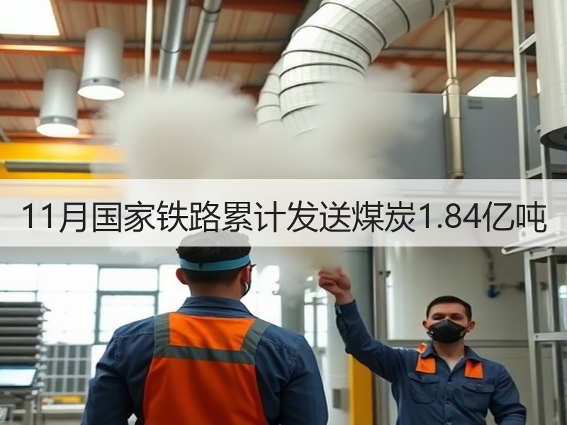 11月国家铁路累计发送煤炭1.84亿吨