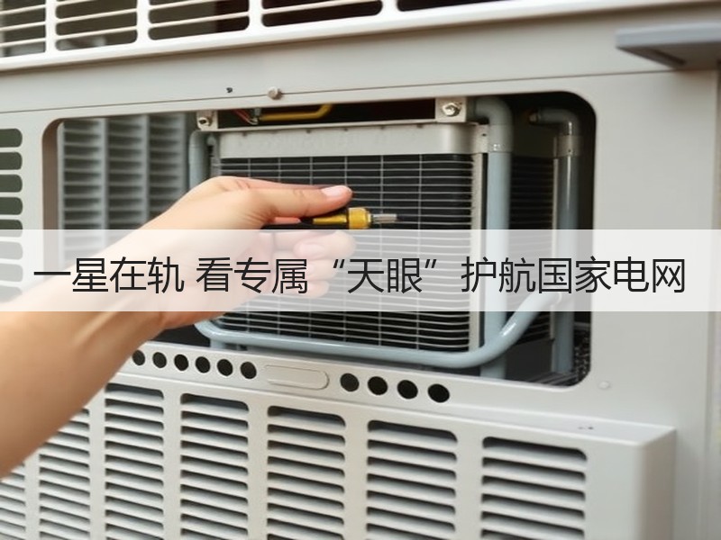 一星在轨 看专属“天眼”护航国家电网
