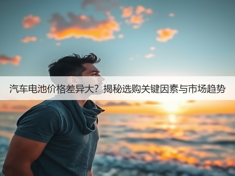 汽车电池价格差异大？揭秘选购关键因素与市