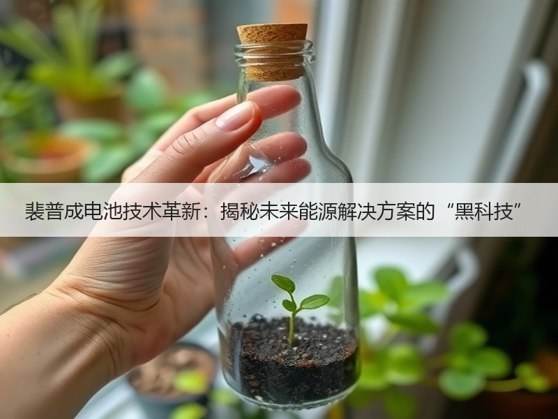 裴普成电池技术革新：揭秘未来能源解决方案