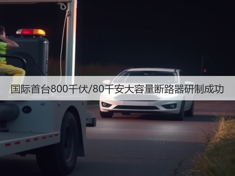 国际首台800千伏/80千安大容量断路器