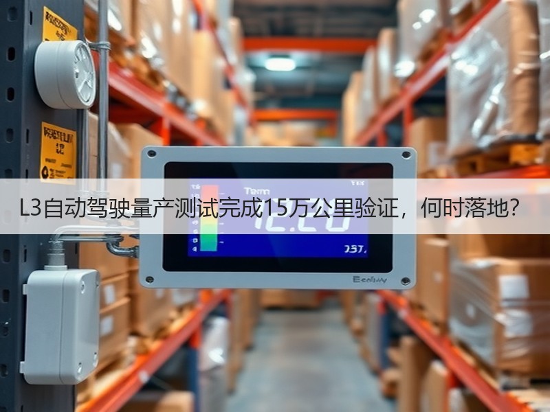 L3自动驾驶量产测试完成15万公里验证，