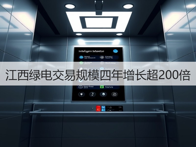 江西绿电交易规模四年增长超200倍
