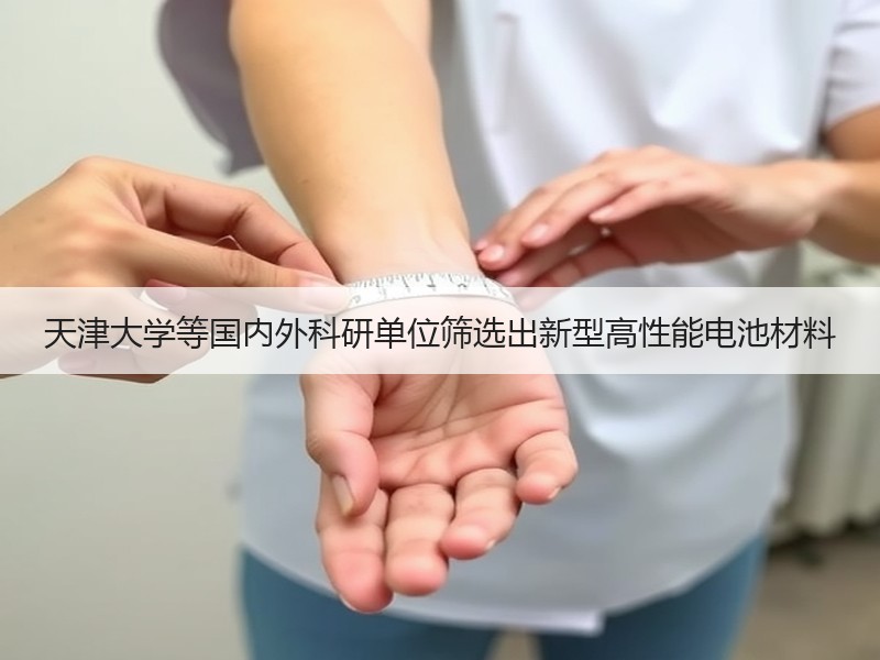 天津大学等国内外科研单位筛选出新型高性能