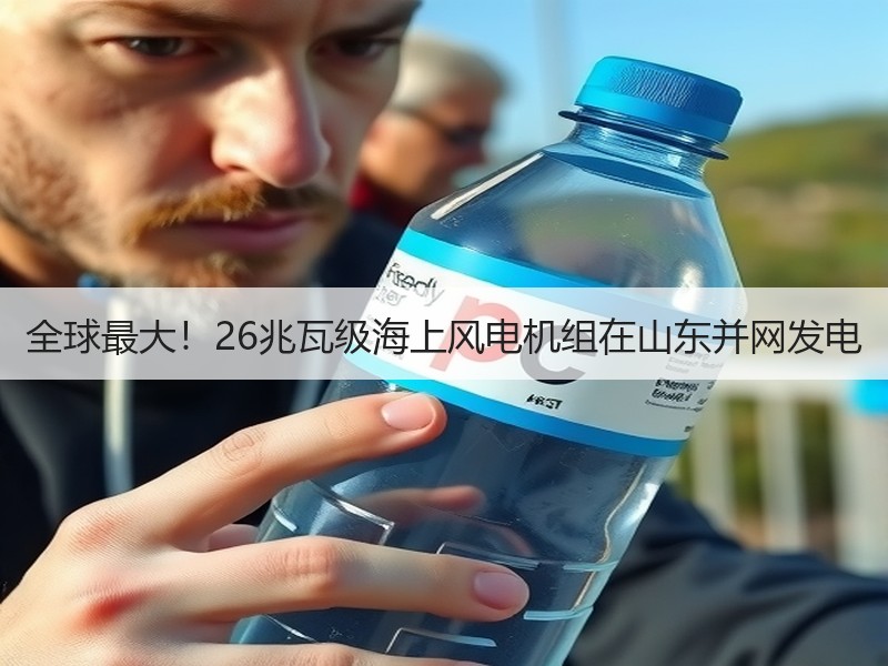 全球最大！26兆瓦级海上风电机组在山东并