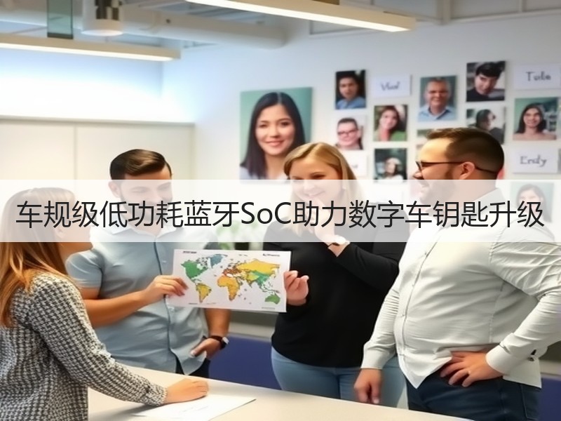 车规级低功耗蓝牙SoC助力数字车钥匙升级