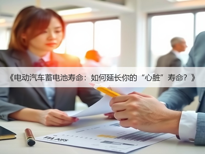 《电动汽车蓄电池寿命：如何延长你的“心脏