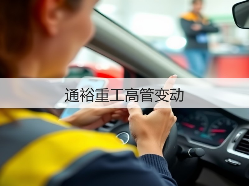 通裕重工高管变动