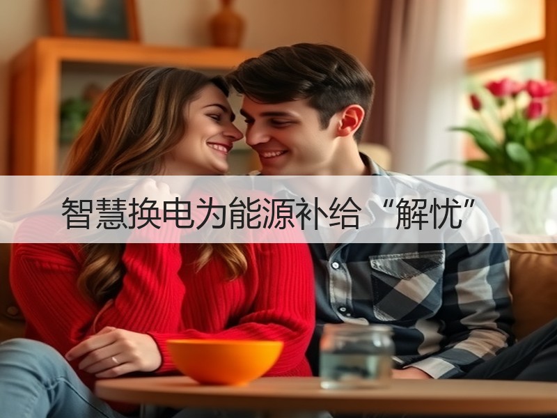 智慧换电为能源补给“解忧”