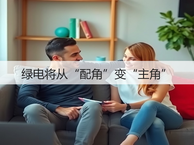 绿电将从“配角”变“主角”