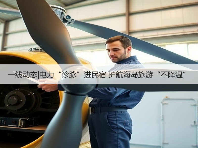 一线动态|电力“诊脉”进民宿 护航海岛旅