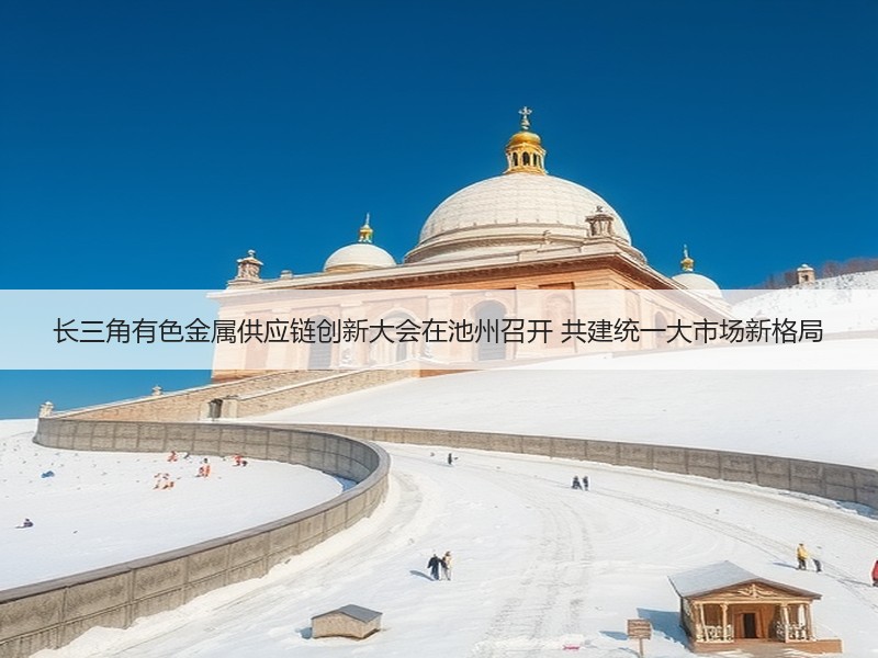 长三角有色金属供应链创新大会在池州召开 