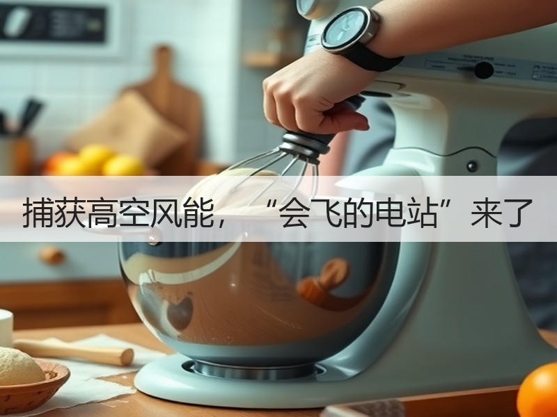 捕获高空风能，“会飞的电站”来了