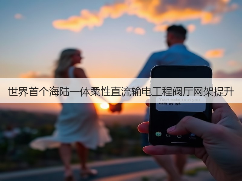世界首个海陆一体柔性直流输电工程阀厅网架