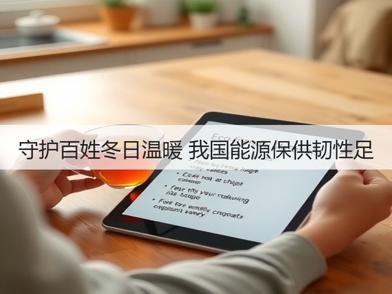 守护百姓冬日温暖 我国能源保供韧性足