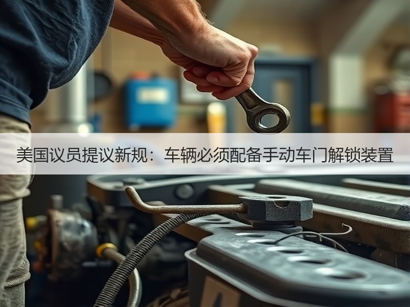 美国议员提议新规：车辆必须配备手动车门解