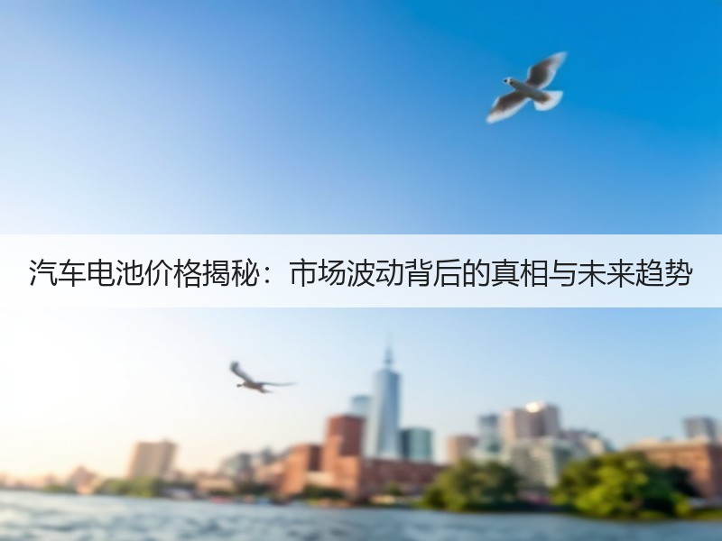 汽车电池价格揭秘：市场波动背后的真相与未