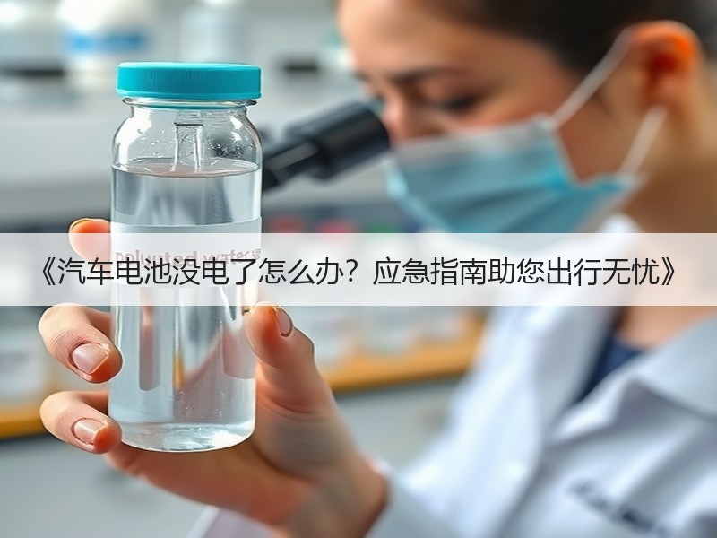 《汽车电池没电了怎么办？应急指南助您出行