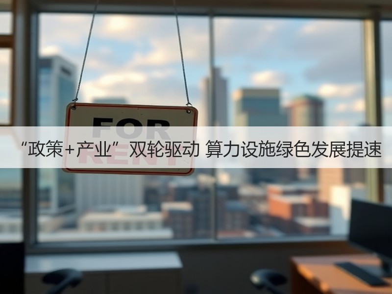 “政策+产业”双轮驱动 算力设施绿色发展