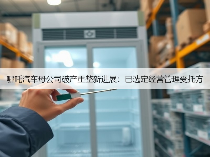 哪吒汽车母公司破产重整新进展：已选定经营