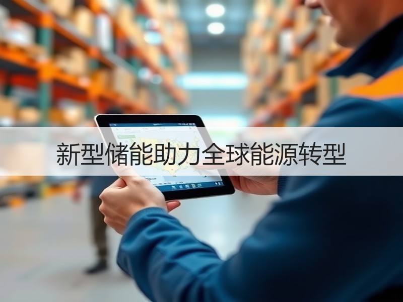新型储能助力全球能源转型