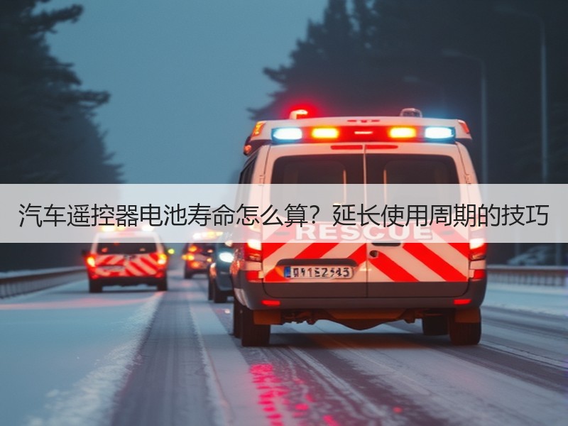 汽车遥控器电池寿命怎么算？延长使用周期的