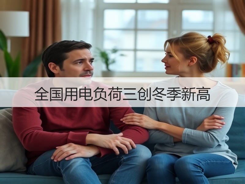 全国用电负荷三创冬季新高